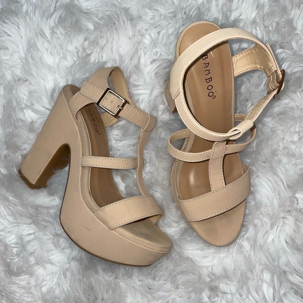 Tan heels